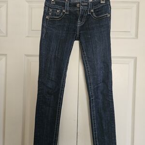 Miss Me Dark Blue Skinny Jeans